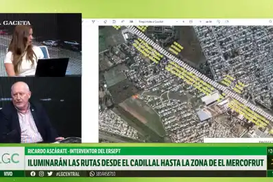 José Ascárate: “No se trata solo de accesos puntuales; vamos a iluminar de manera continua desde el Mercofrut hasta El Cadillal”