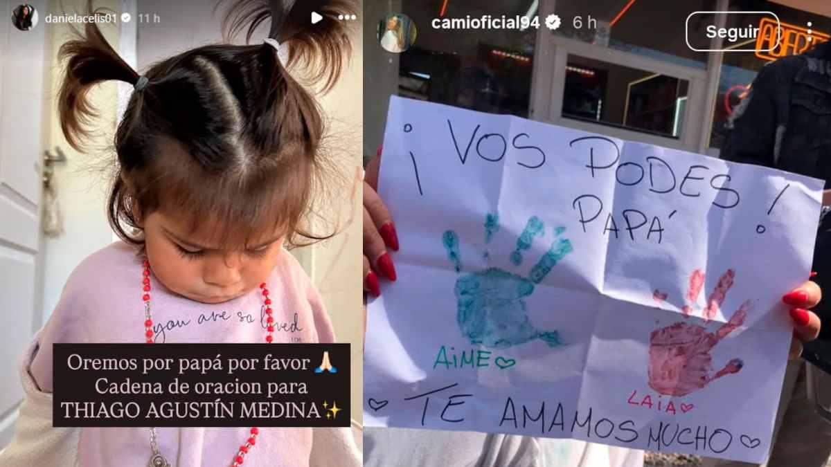 Thiago Medina pelea por su vida: el conmovedor mensaje de sus hijas que emociona a todos