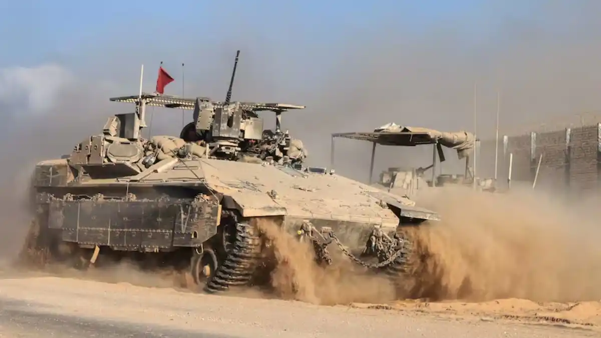 Israel inició una ofensiva terrestre sobre la ciudad de Gaza.