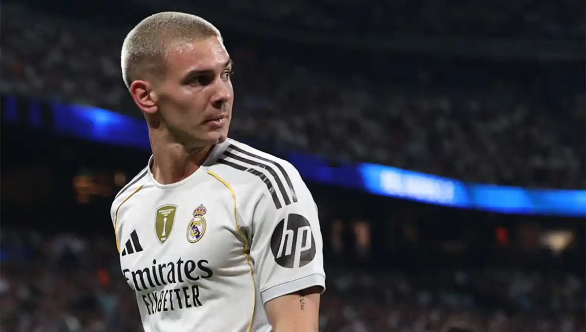 LA JOYA. Franco Mastantuono, con apenas 18 años, podría jugar su primer partido de Champions con el Madrid.