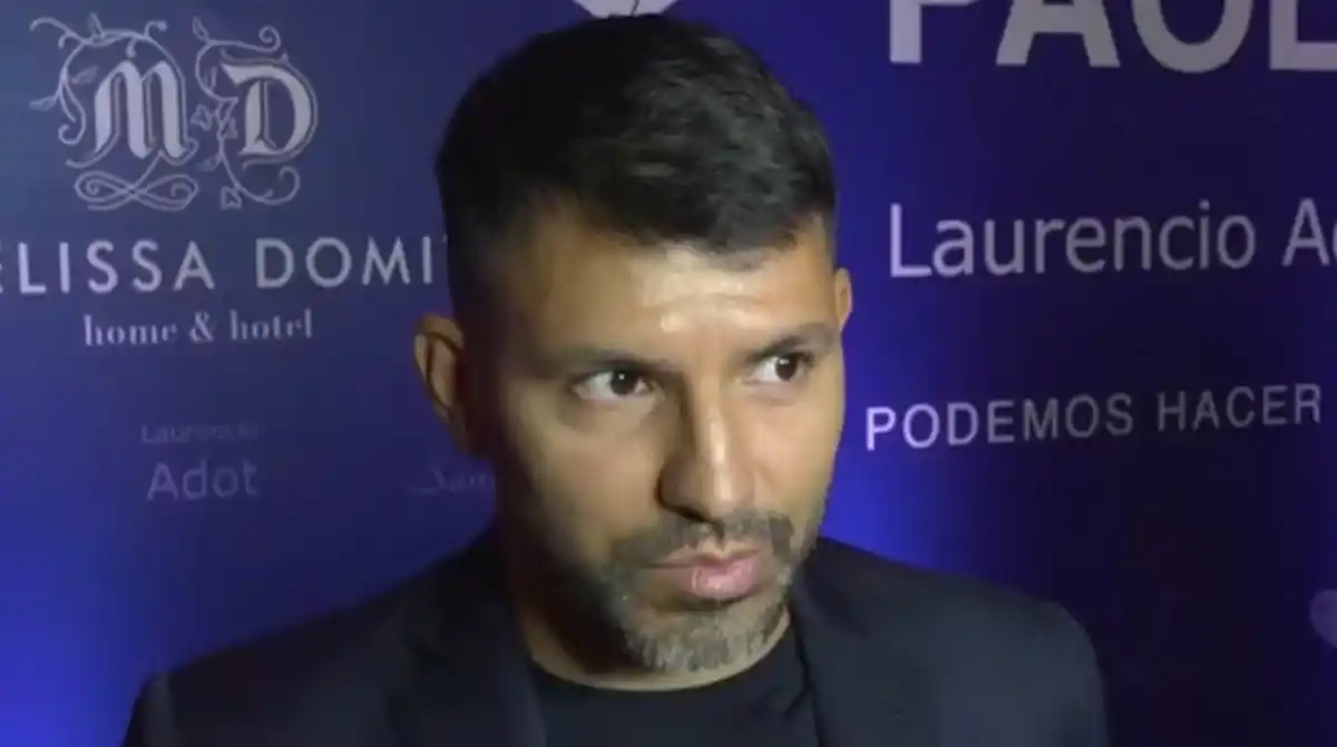 Kun Agüero habló sobre Milei.