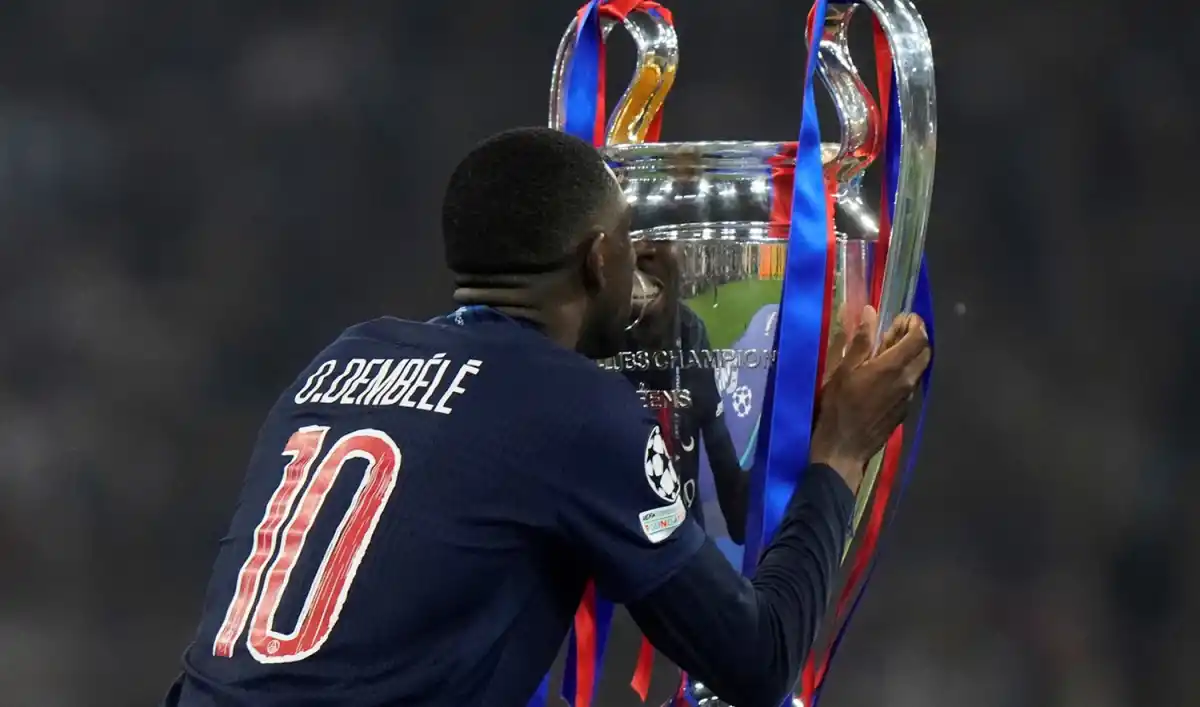 Dembelé fue la gran figura del PSG en 2025.