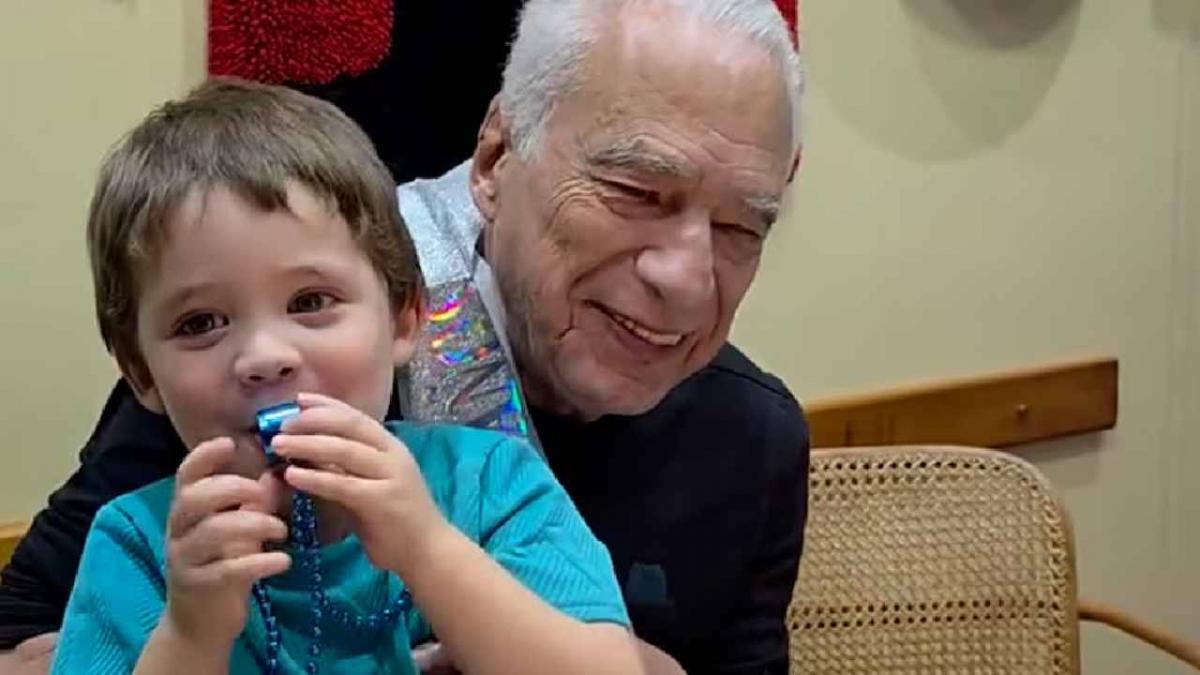 Así luce hoy Emilio, el hijo de Alberto Cormillot, en su cuarto cumpleaños