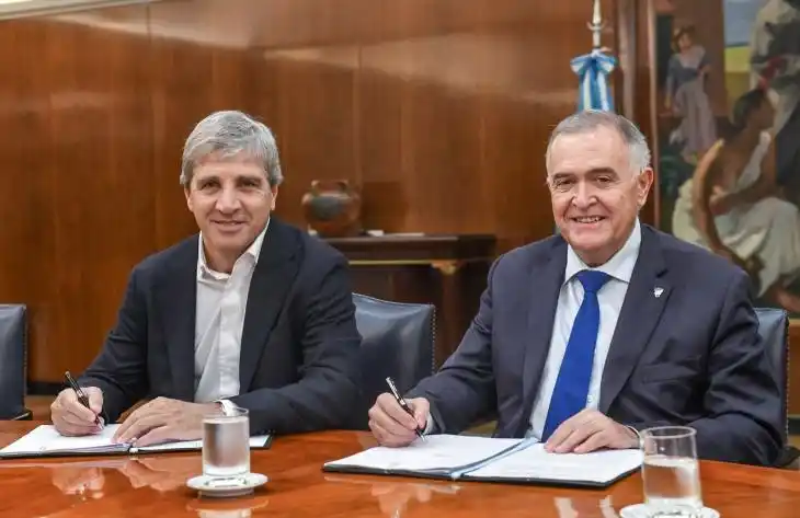 DESDE 2024. Jaldo y Caputo habían firmado documentación por las deudas recíprocas en diciembre pasado.