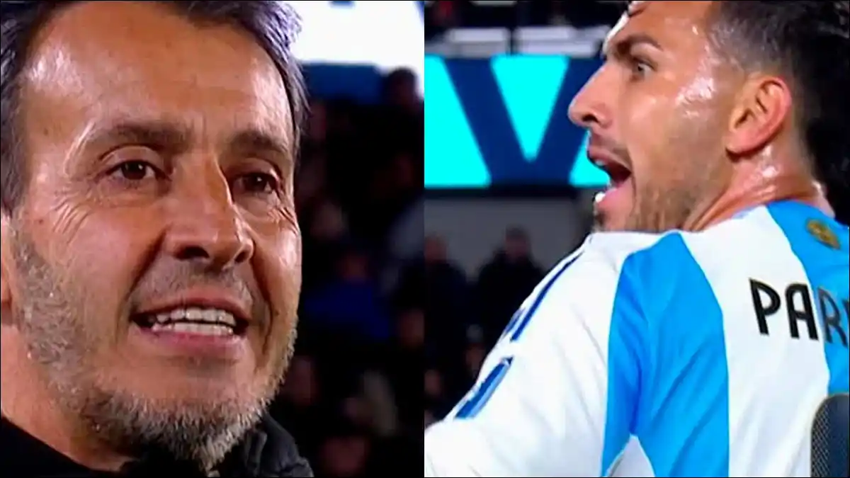 EN EL MONUMENTAL. El cruce entre Fernando Batista y Leandro Paredes marcó uno de los momentos más calientes del partido entre Argentina y Venezuela.