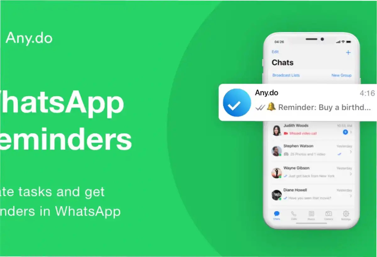 ¿Cómo funcionarán los recordatorios de WhatsApp?