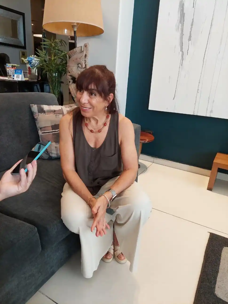 EN TUCUMÁN. Mejalelaty es directora ejecutiva de la Fundación Leer.