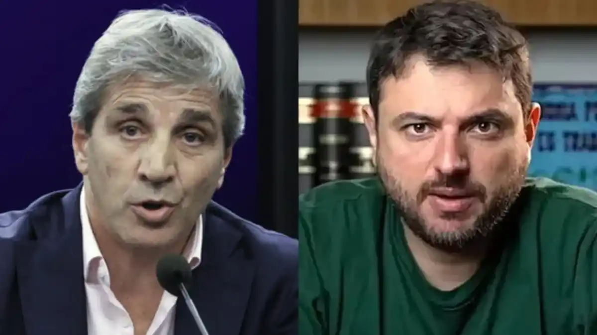 Juan Grabois y Luis Caputo protagonizaron un explosivo cruce en redes: Un país parecido a Suiza