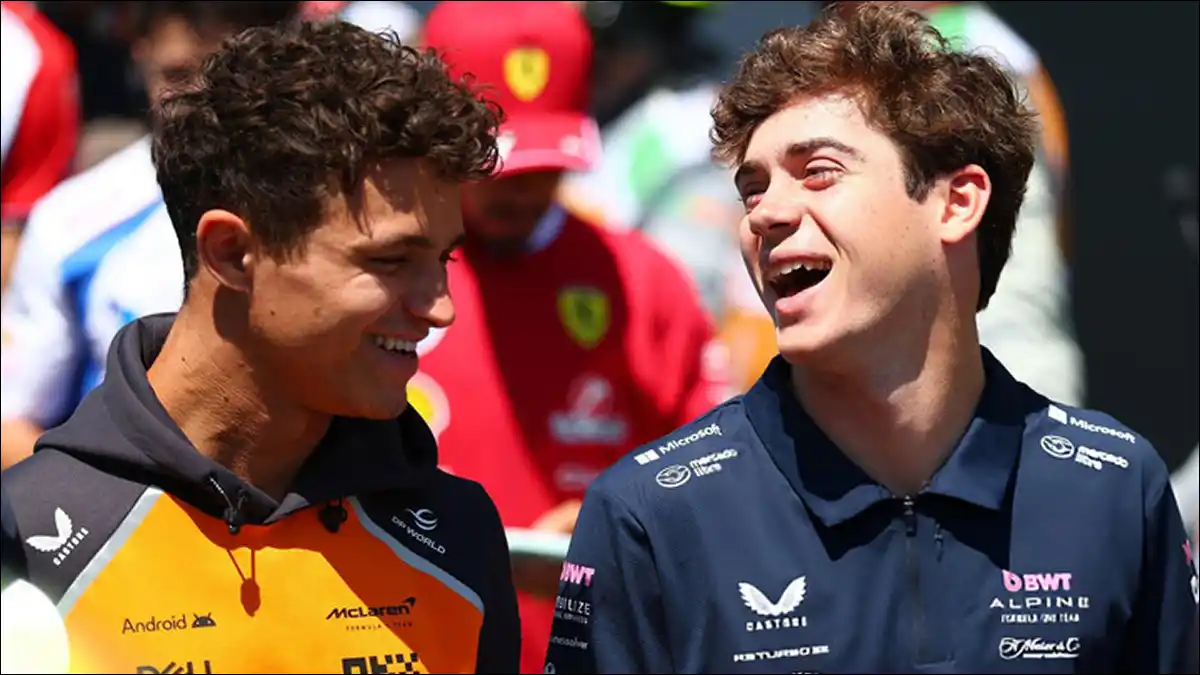 RESPALDO EN PISTA. Lando Norris defendió públicamente a Franco Colapinto luego del fuerte golpe que sufrió en la clasificación del Gran Premio de Azerbaiyán.