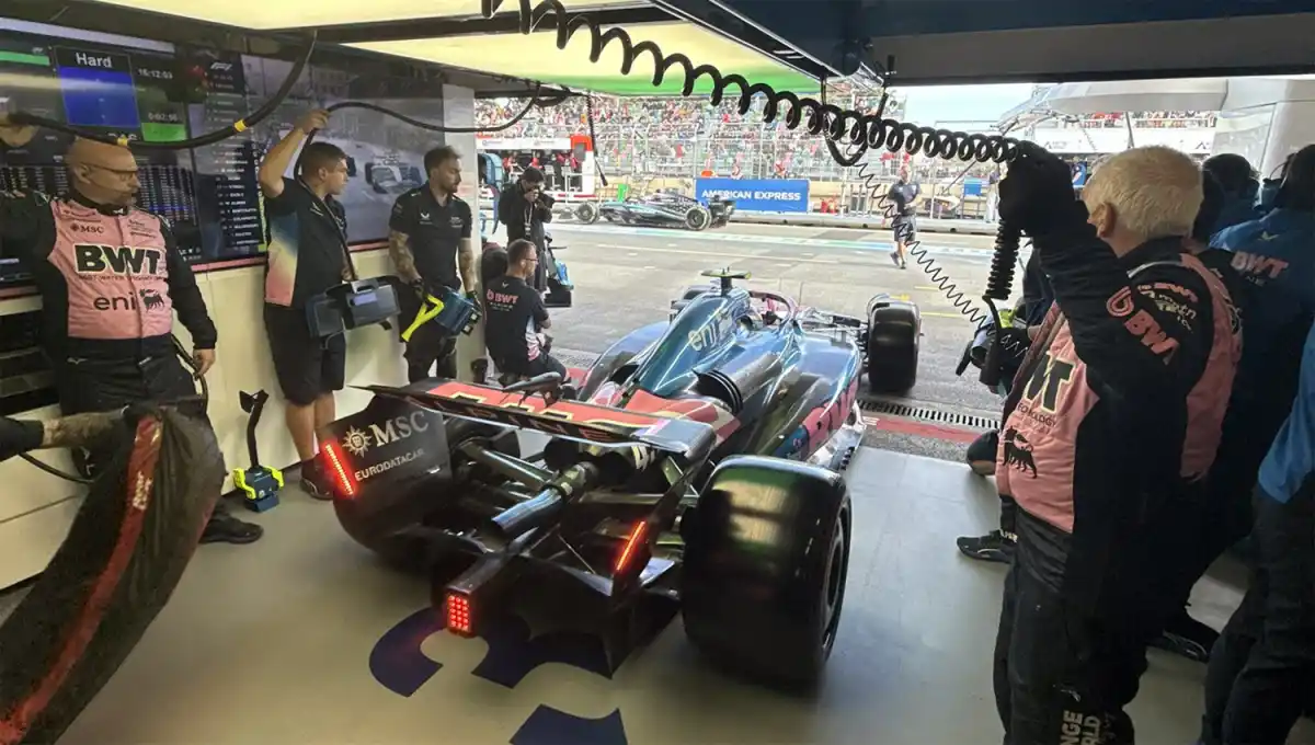 TÉCNICO. El circuito de Bakú le ofrecerá la chance a Colapinto de sacar a relucir sus condiciones al mando de un mediocre Alpine. 