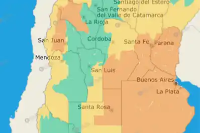 Alerta naranja por tormentas: la mitad del país espera fenómenos meteorológicos “peligrosos para la sociedad”