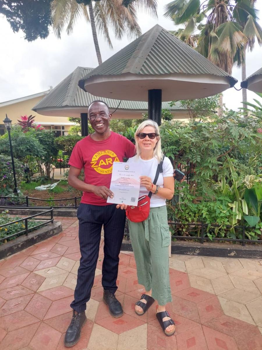 Una tucumana conquistó el Kilimanjaro, la cumbre conocida como El techo de África