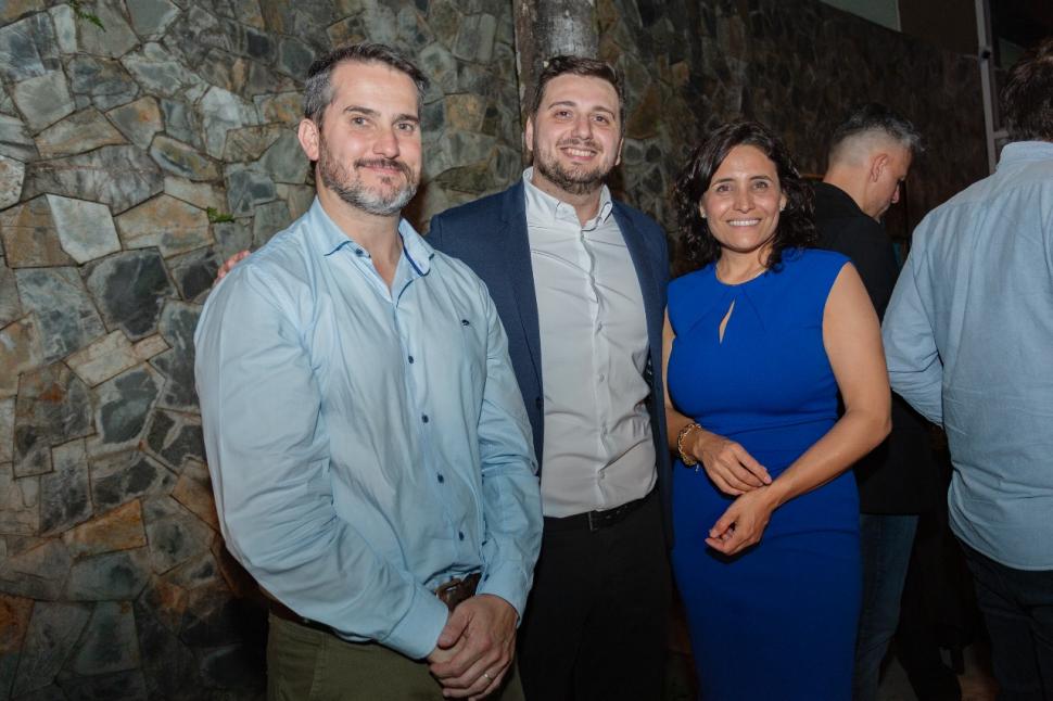 INFALTABLES. Asistieron Máximo Bulacio, Federico Marino y Virginia Ávila.