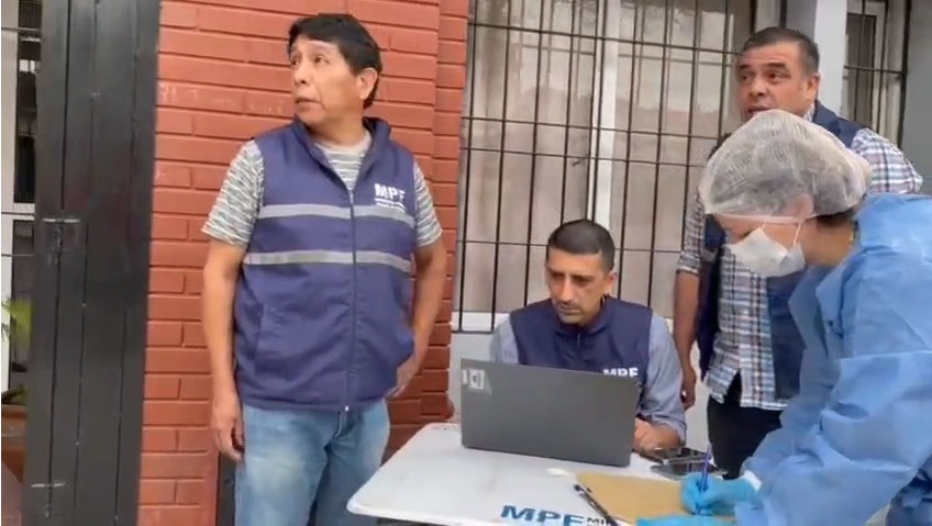 ACTUACIONES. Por testimonios lograron identificar al atacante.