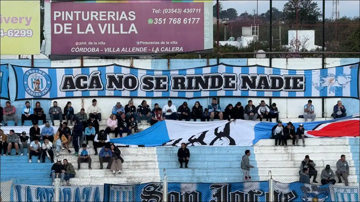 IDENTIDAD EN LA POPULAR. Los trapos reflejan el sentimiento barrial y la historia de la “Academia” cordobesa.