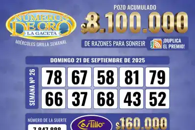 Los Números de Oro de LA GACETA