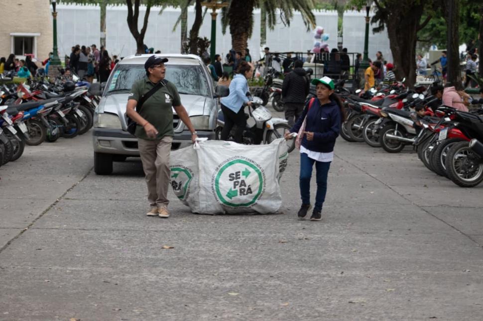 OPERATIVO. La municipalidad volvió a desplegar un importante operativo.