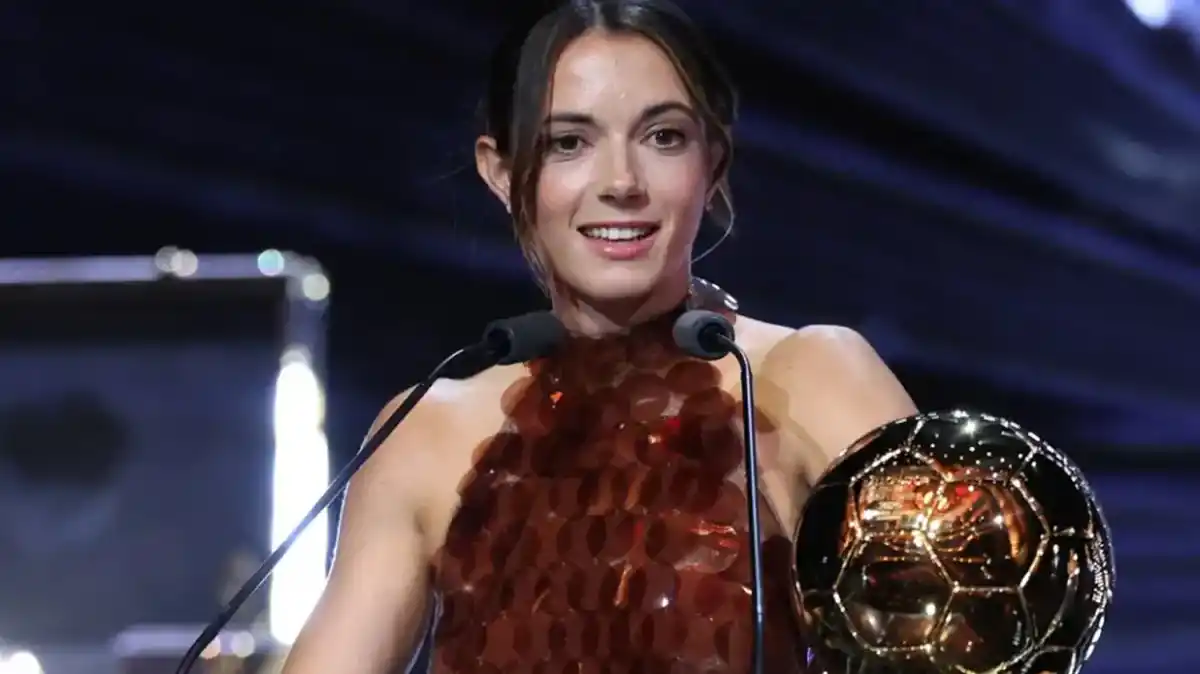Aitana Bonmatí ganó el Balón de Oro 2025.