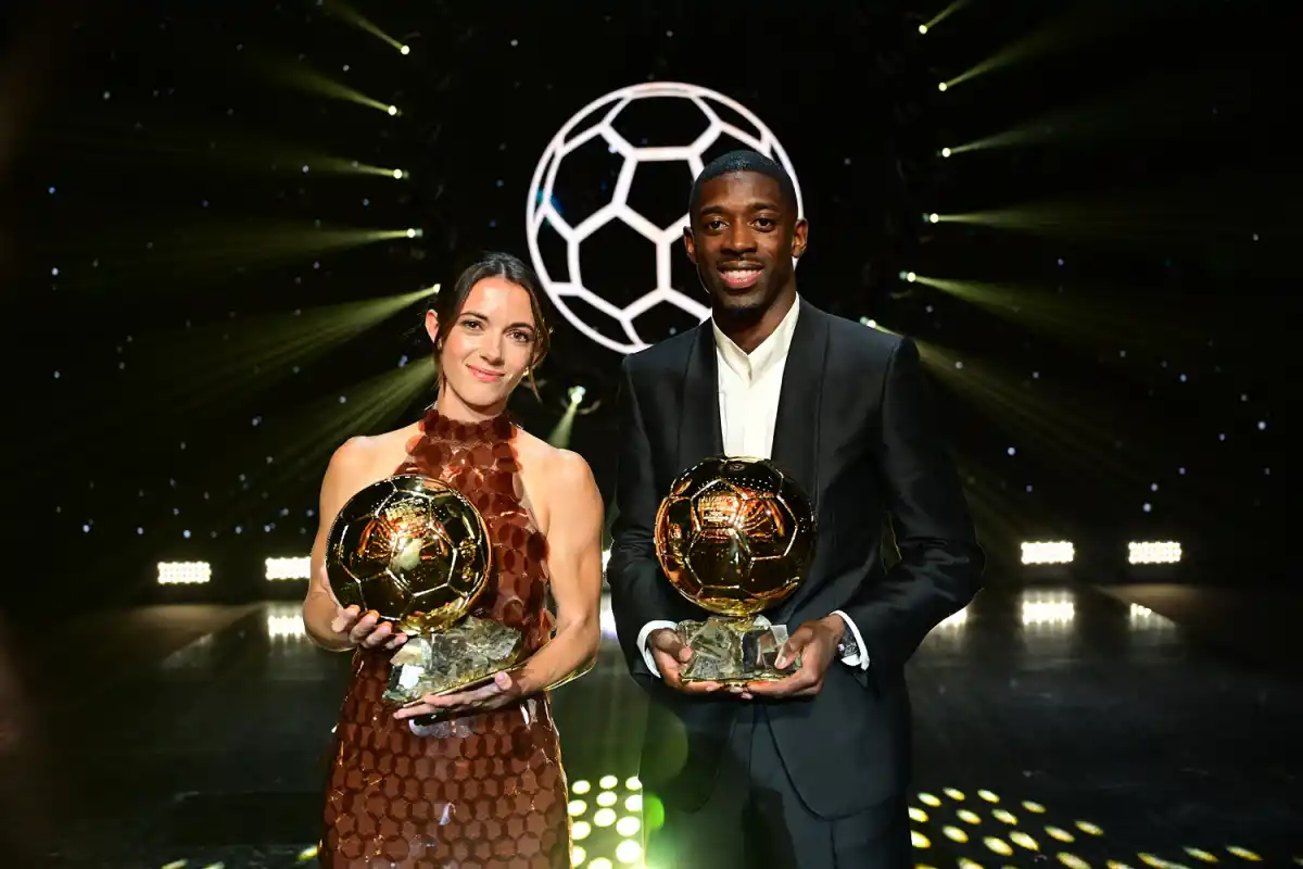 Aitana Bonmatí y Ousmane Dembélé fueron los ganadores del Balón de Oro 2025.