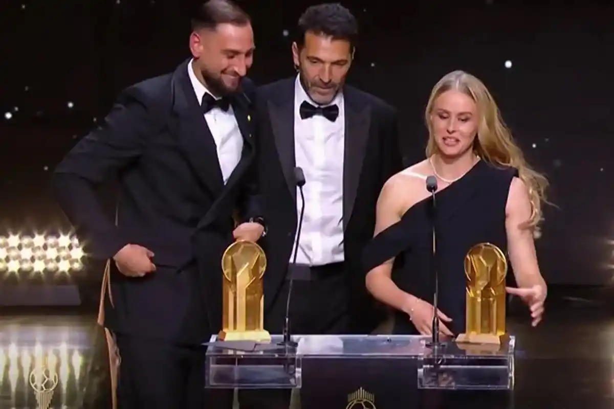 Gianluigi Donnarumma fue el ganador del trofeo Yashin.