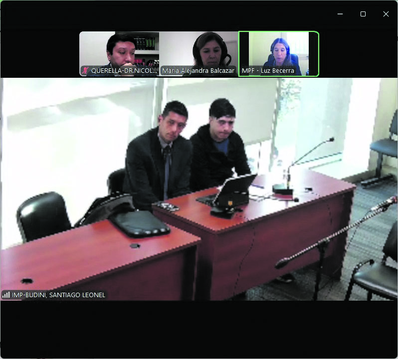 DECLARACIÓN. Santiago Budini lloró cuando pidió disculpas.