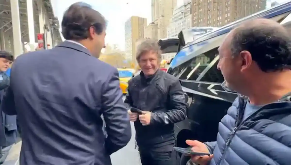 ENCUENTRO. Milei apuesta al respaldo de Trump para conseguir un nuevo préstamo para aliviar la crisis financiera argentina.