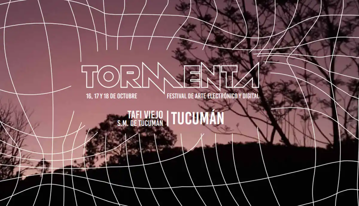ARTE DIGITAL EN VIVO.  Del 16 al 18 de octubre habrá performances, exhibiciones y talleres abiertos a todo público. / INSTAGRAM @festival_tormenta