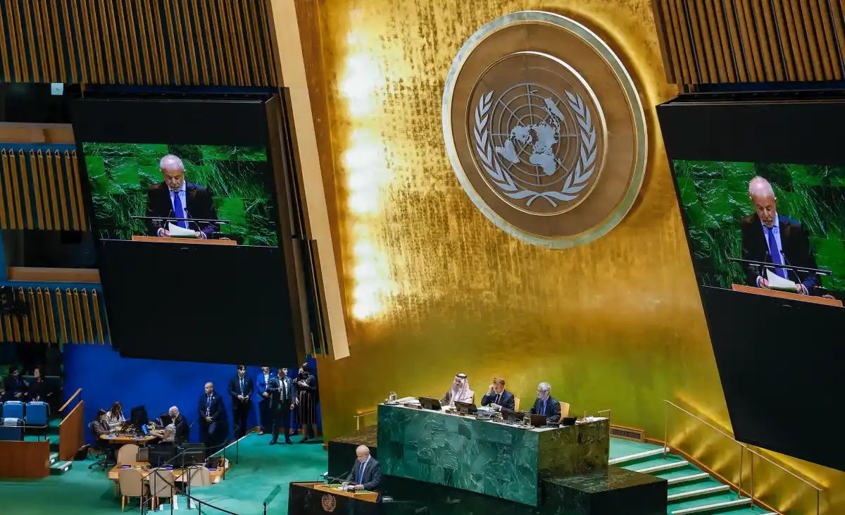 Lula en la ONU. FOTO X @LulaOficial