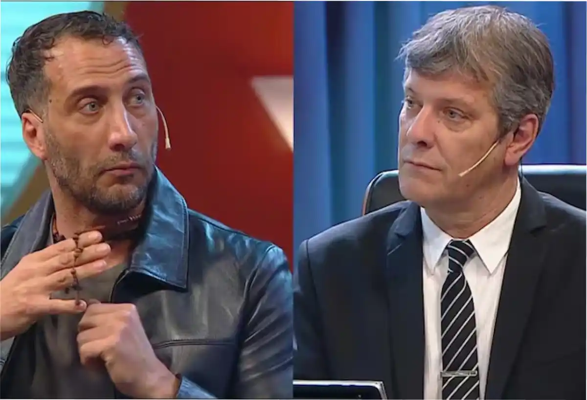 Luciano Cáceres visitó a Mario Pergolini este lunes en Otro Día Perdido.