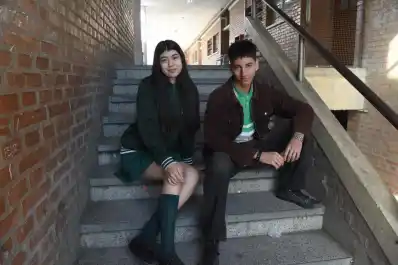 Enseñame Tucumán: la Escuela Técnica N°1 de Monteros celebró a Valentín y a Ana Paula