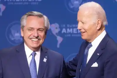 Donald Trump comparó a Alberto Fernández con Joe Biden: El peor presidente