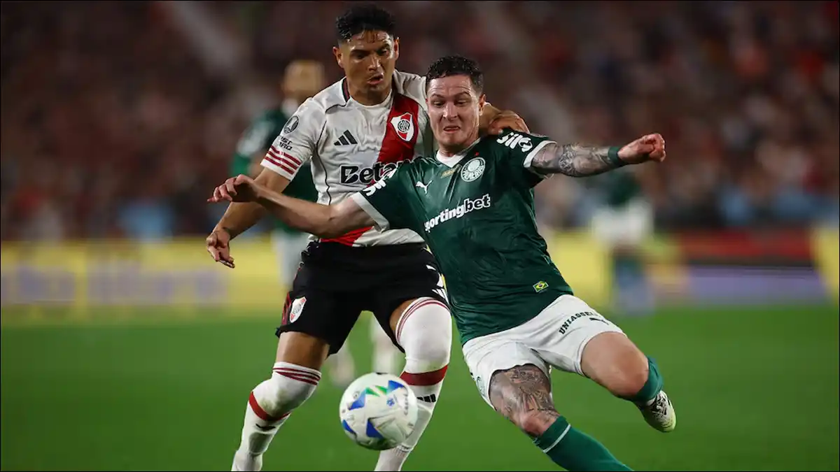 ANTECEDENTE FAVORABLE. River fue el último equipo en ganarle a Palmeiras en el Allianz Parque por la Copa Libertadores.