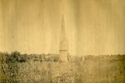 Recuerdos fotográficos: 1872 y 1878, fotos del monumento más antiguo de Tucumán