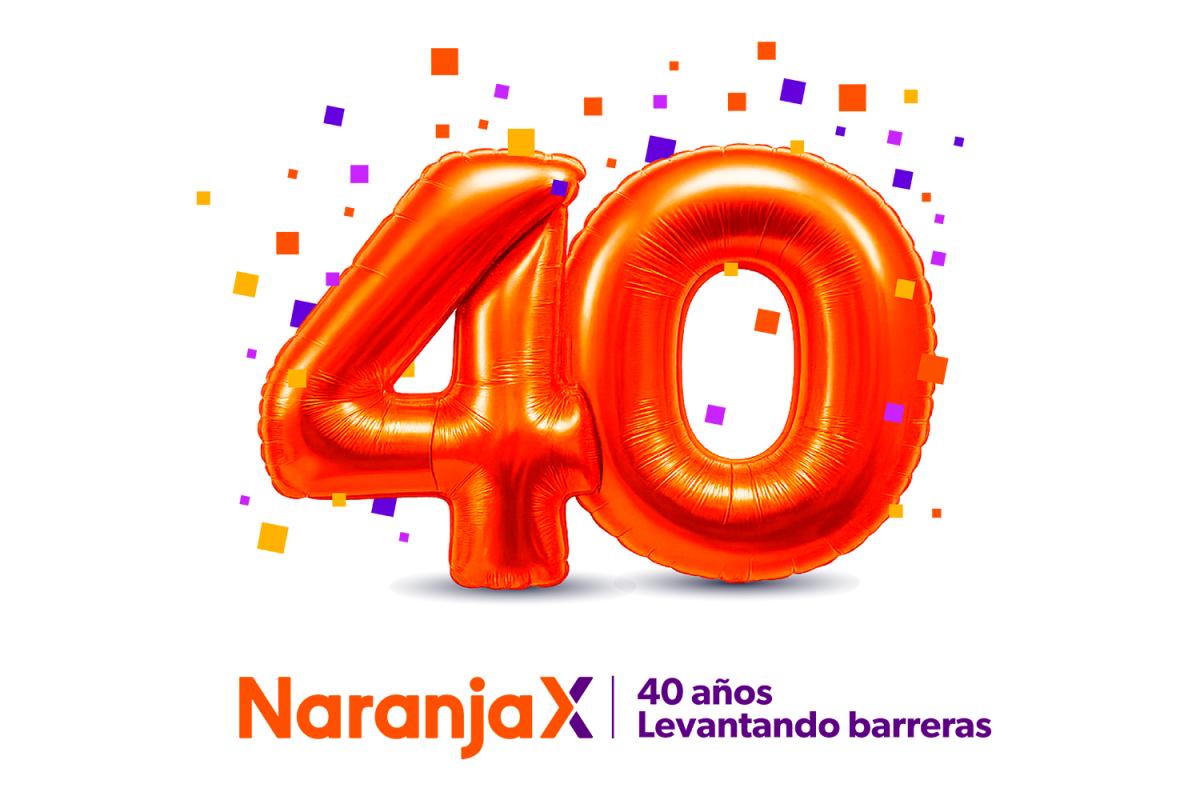 Naranja X celebra 40 años dando acceso en cada rincón del país