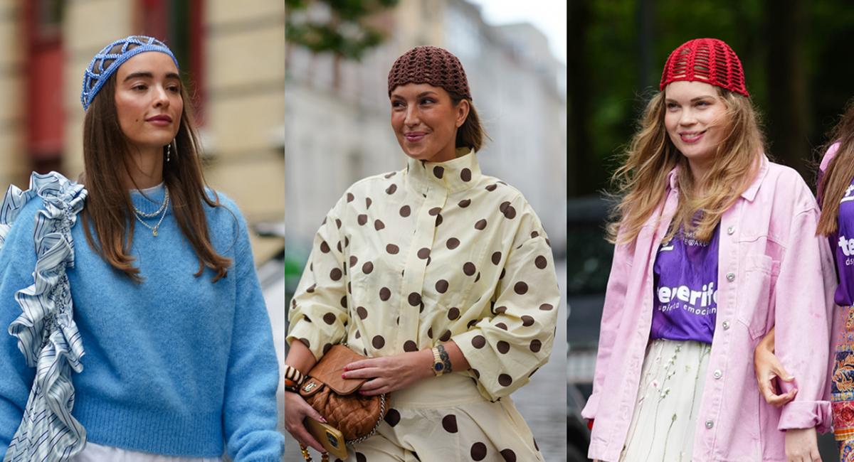 SEMANA DE LA MODA. Las influencers nórdicas confirmaron que el crochet es el accesorio estrella de la temporada. / GETTY IMAGES