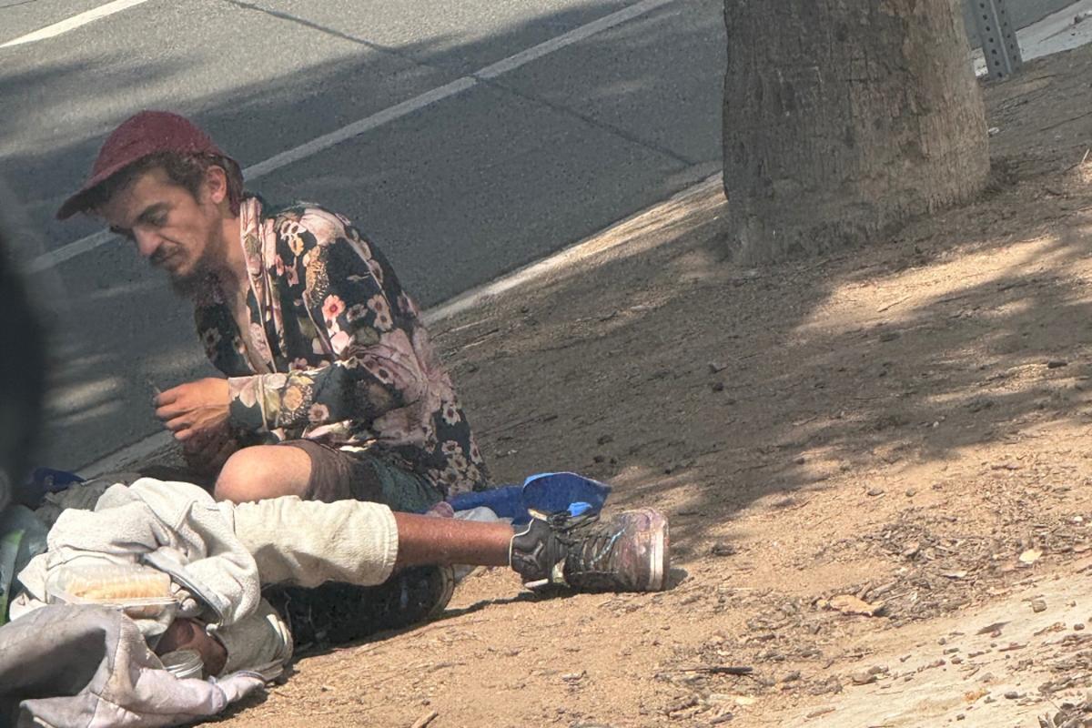 Tylor Chase vive en situación de calle