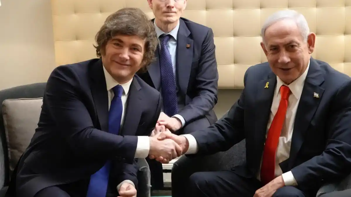 Javier Milei se reunió con Netanyahu en EEUU y hablaron de los rehenes argentinos en Gaza