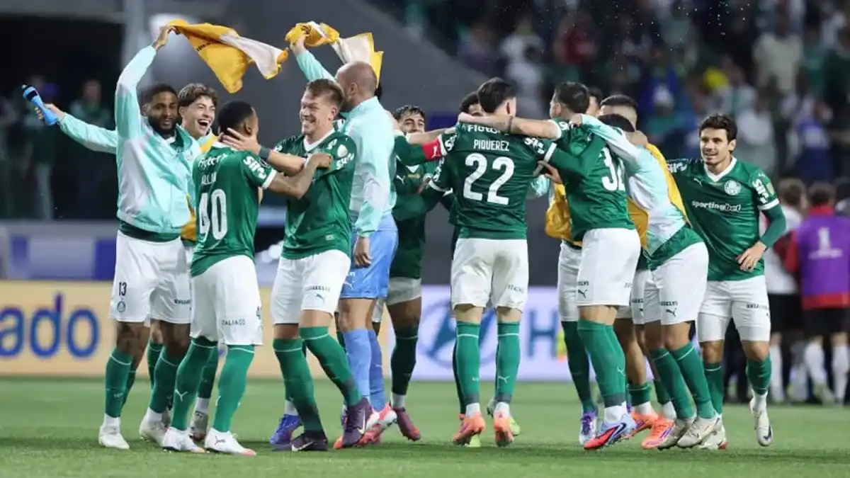 Palmeiras eliminó a River en la Copa Libertadores.