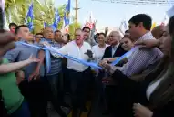 Jaldo inauguró un nuevo tramo de la Ruta Provincial 329 en Concepción