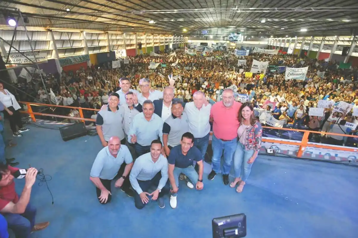 Elecciones 2025: trabajadores de la sanidad respaldaron a Jaldo y al frente Tucumán Primero