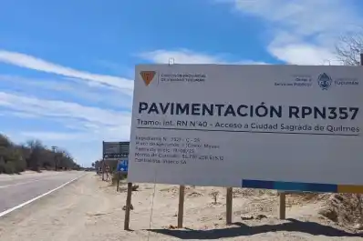 La pavimentación de la ruta a Quilmes se paralizó porque no hicieron estudios de impacto arqueológico