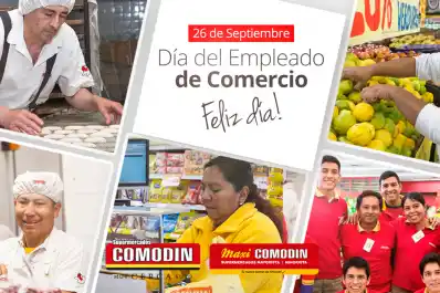 Supermercados Comodín saluda a todos los empleados de comercio en su día