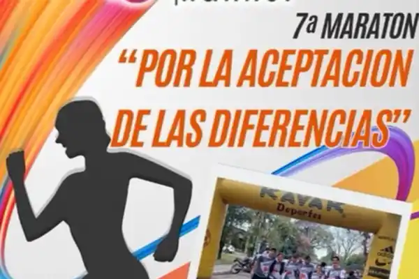 Participá de la 7° Maratón por la Aceptación de las Diferencias en Yerba Buena