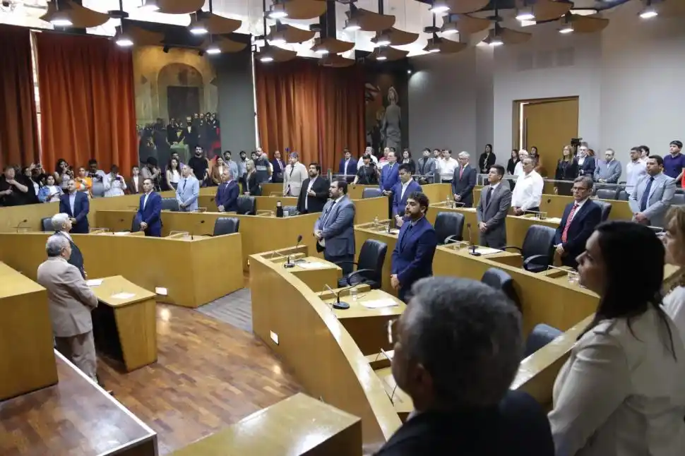 PARLAMENTO MUNICIPAL. El Concejo Deliberante realizó ayer la octava sesión ordinaria del año. 