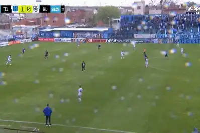 Gol histórico de arco a arco: Joaquín Enrico sorprendió en San Telmo vs Gimnasia de Jujuy