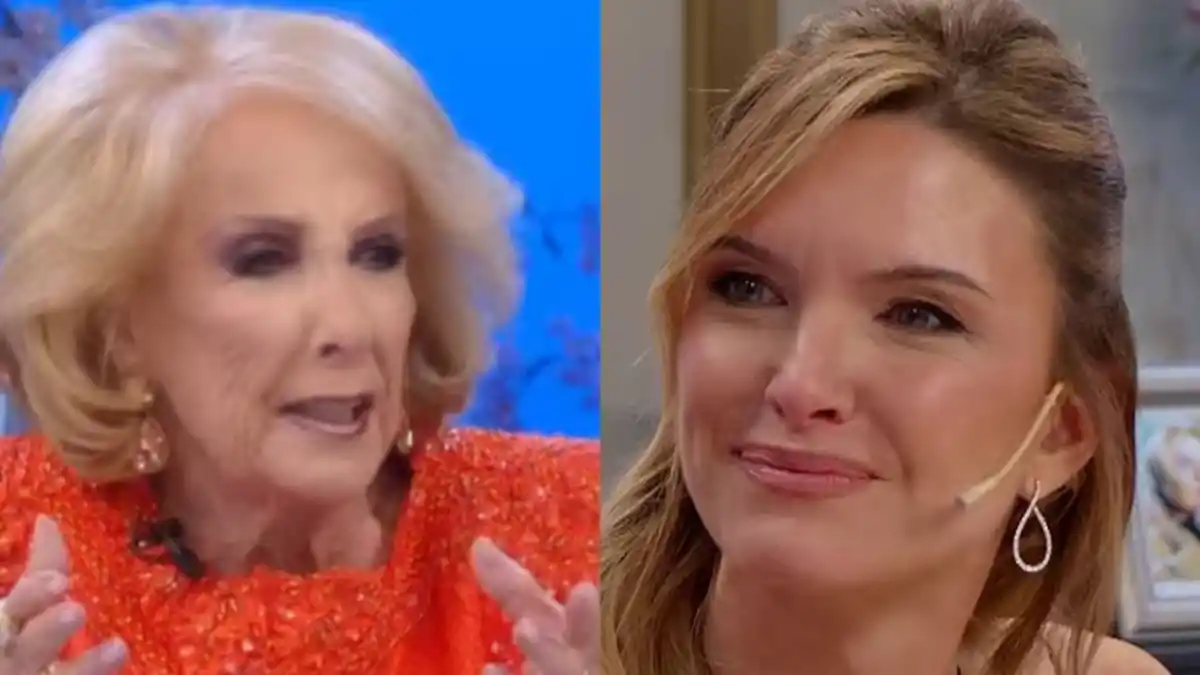 Mirtha Legrand incomodó a Sofía Zámolo con un comentario sobre el nombre de su hija