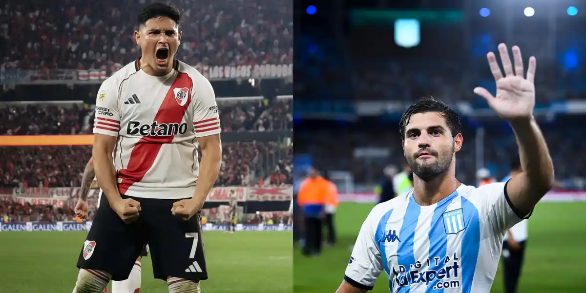 CUENTAS PENDIENTES. River y Racing se cruzan en un partido cargado de tensión por las polémicas extrafutbolísticas que marcaron la previa.