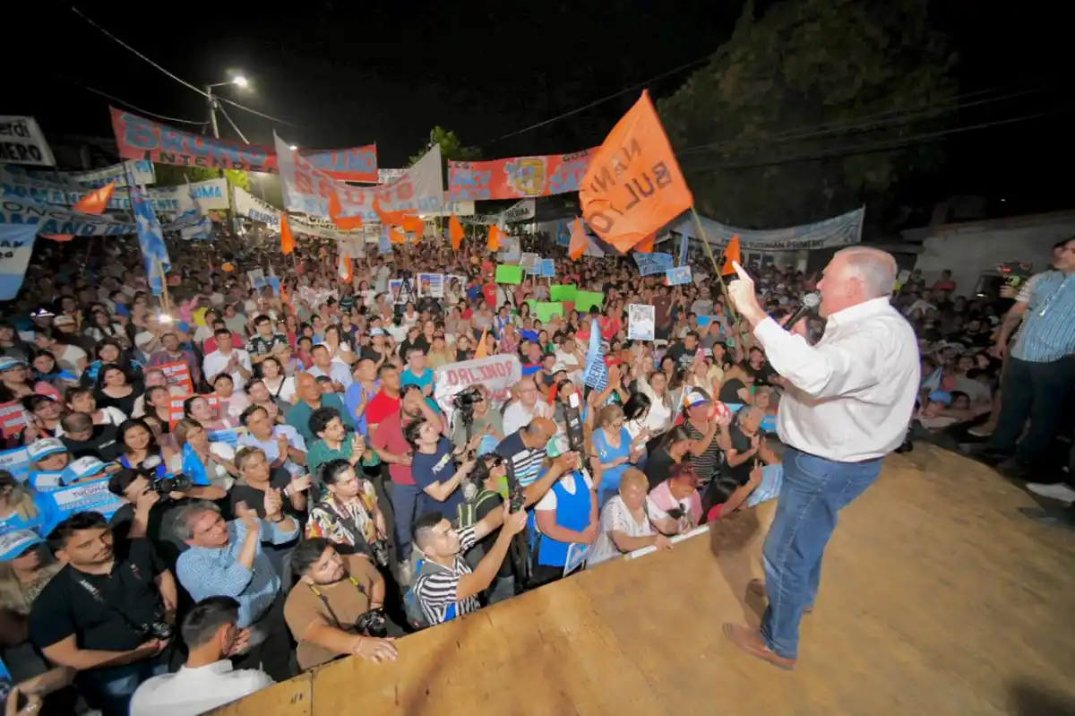 Con un acto en Alberdi, Jaldo presentó candidatos locales y nacionales