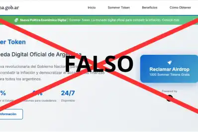 Hackearon un sitio oficial y lanzaron una criptomoneda falsa “para combatir la inflación”