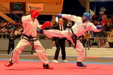 La historia de René Bustos (h): de Gerente comercial de autos a pelear por el título mundial de Taekwon-do